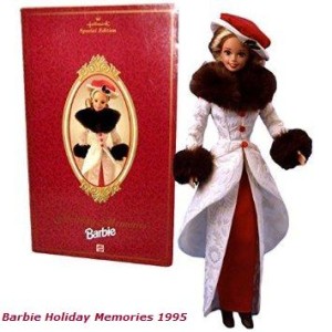 1995 Barbie Hallmark Special Edition Series 12 Inch Doll - HOLIDAY MEMORIES BARBIE