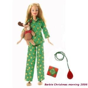 2006 Barbie Christmas morning