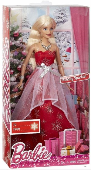 2015 Barbie  Holiday Sparkle American Doll